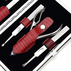 18 Pcs Professional Classic Luxurious Stainless Steel 5 1 10 1 <b>Manicure</b> Pedicure <b>Kit</b> Full Customization Offer High Quality Box - Product Image 5