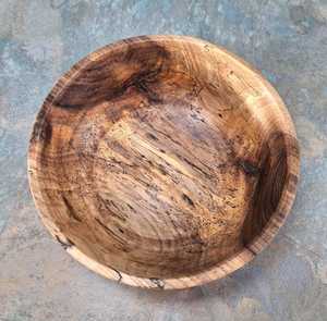 Cuenco de Madera Artesanal Tradicional con Granadas, Decorativo Rústico para Exhibición de Frutas, Redondo, de Madera Natural - Product Image 6
