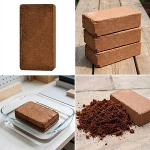 Super promotion : Briquettes de tourbe de coco 100 % biologiques, triple lavage, 708 g, pour l'agriculture, l'horticulture et le jardinage - Product Image 4