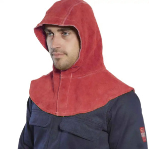 Industrial Safety Protective Split Cowhide Split Leather Welding Hood <b>Spark</b> Resistant Safety Working <b>Jacket</b> Comfortable Durable - Product Image 2