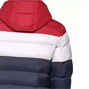 High Quality Winter Puffer <b>Jackets</b> <b>Canvas</b> Waterproof Breathable Hooded High Street Men's OEM Customizable - Product Image 6
