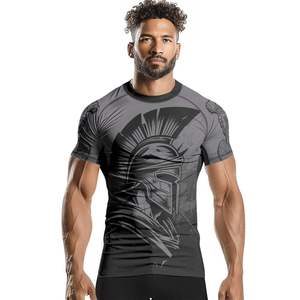 Fabricación en Fábrica de Rashguards Personalizados para BJJ, Rashguards Sublimados con Impresión, Rashguards de Secado Rápido para Hombre, Crea Tu Propia Marca - Product Image 5