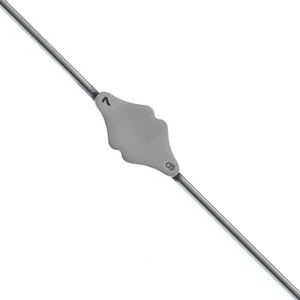 Sonde lacrymale Bowman, tailles 7 et 8, en acier inoxydable, instrument chirurgical de diagnostic ophtalmique pour les conduites lacrymales - Product Image 6