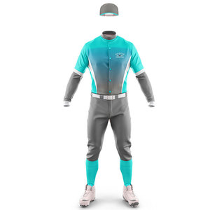 Uniforme de Béisbol para Hombre, Corte Ajustado, Venta Especial, Diseña Tu Propio Uniforme de Equipo, Uniforme de Béisbol de Secado Rápido - Product Image 2