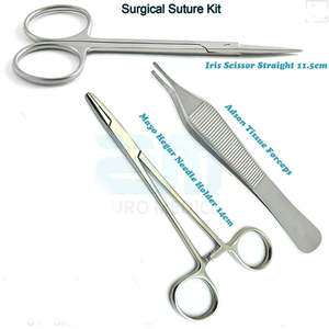 Kit de Suture Fine à Usage Unique Jetable, Kit de Retrait de Suture, Instruments Chirurgicaux Manuels par Dentavex - Product Image 6