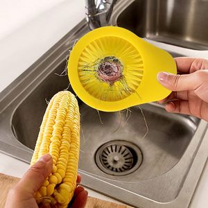 Spazzole Flessibili per Frutta e Verdura, Spazzola Pieghevole con Pelapatate per Pulire Frutta e Verdura - Product Image 5
