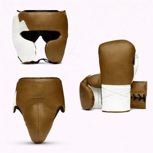 Mahmad Sports Wear – Nouvel ensemble d'entraînement et de sparring personnalisé avec logo imprimé, style coupé, en cuir professionnel écologique, fabriqué sur mesure pour la boxe - Product Image 1