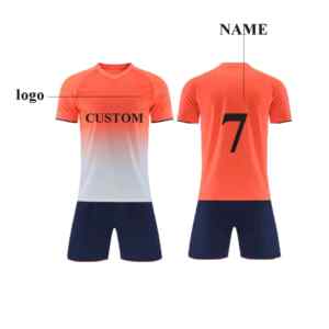 Nuevo Diseño, Uniformes de Fútbol Blancos al por Mayor, Secado Rápido, Logotipo Personalizado, Nombre del Equipo, Uniforme de Fútbol, Conjuntos de Camisetas de Fútbol para Hombre - Product Image 5