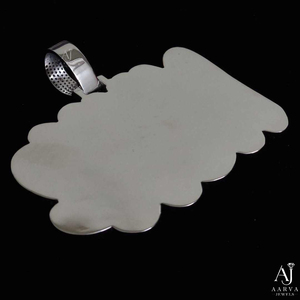 Pendentif Breloque Personnalisé Lettre Script Moissanite Taille Brillant Plaqué Rhodium/Or/Or Rose Argent 925 Style Hip Hop Unisexe - Product Image 3