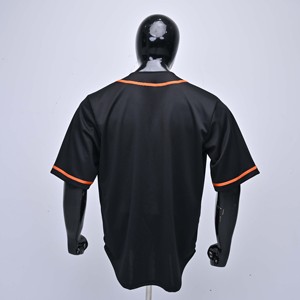เสื้อเบสบอลโอเรกอนสเตทสีดำส้ม 86 แบบยูนิเซ็กส์สำหรับผู้ใหญ่ ผลิตตามสั่ง คุณภาพสูง พิมพ์ลายด้วยความร้อน วัสดุโพลีเอสเตอร์ - Product Image 4