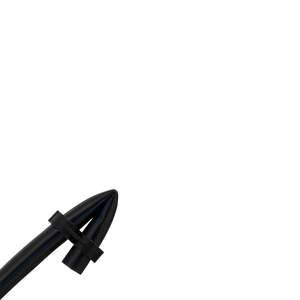 Bouchon d'extrémité d'irrigation goutte à goutte professionnel 16 mm, résistant aux UV, en plastique noir, pour systèmes agricoles de culture en rangs - Product Image 2