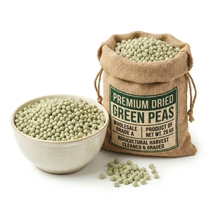 Guisantes Verdes de Grado Alimenticio Premium, Legumbres Altas en Proteínas, Venta al por Mayor, Suministro a Granel, Exportación, Proveedor, Fabricante, Guisantes Secos Comestibles - Product Image 1