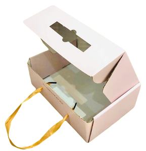 Luxury <b>Gift</b> Box Wholesale Corrugated Paper Carton Self Erecting Boxes for Packaging <b>Recycled</b> Materials Air Sea Express Vietnam - Product Image 2