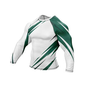 Men's Heat Gear Compression <b>Long</b>-<b>Sleeve</b> T-Shirt Regular Fit Rash Guard for Men Women Adults - Product Image 4