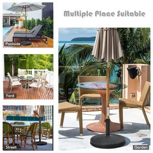 Base per Ombrellone da Esterno in Resina da 49 Libbre, Resistente e Impermeabile - Product Image 5