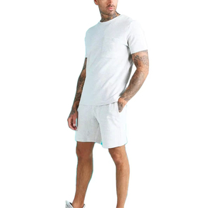 Conjunto Deportivo de 2 Piezas para Hombre, Verano 2026, Transpirable, Cómodo, Moda para Exteriores, Logotipo Personalizado, Excelente Calidad, Conjuntos de Shorts de Verano - Product Image 4