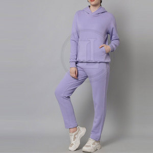Chándal Moderno de Invierno para Mujer con Capucha, Transpirable, 100% Algodón, Ligero, Flexible y Elástico para Uso Diario - Product Image 3