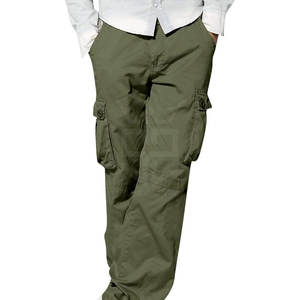 Pantalon cargo respirant grande taille pour homme, usage extérieur, best-seller, 100% coton lavé, fabriqué au Pakistan - Product Image 2