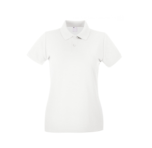 Nouvelle Arrivée - Polo Femme Uni à Manches Courtes en Tricot Décontracté 100% Polyester Coupe Classique - Export BD - Product Image 2