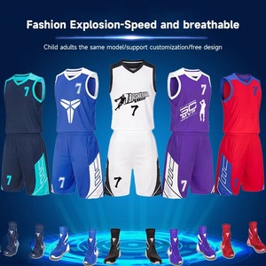 Ensemble de maillots de baseball personnalisés imprimés, uniformes de baseball et de softball courts, en polyester respirant, adaptés à toutes les saisons, tenue de sport - Product Image 2