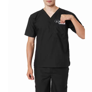 Custom Men <b>Scrubs</b> Sets Stylish Uniformes De Hospital Nurse <b>Scrubs</b> Wholesale Joggers <b>Scrubs</b> <b>Uniforms</b> Sets Woven for Men - Product Image 3