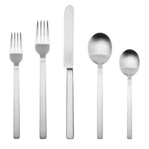 Contemporary Table <b>Flatware</b> Stainless Steel Cutlery Set Built for Clean Look and Premium Dining Comfort - Product Image 6