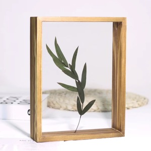 Marco de Vidrio Transparente para Herbario, Decorativo, de Madera de Pino, Ecológico, Duradero, Moderno, Elegante, Hecho a Mano, con Color Personalizado - Product Image 3