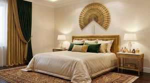 Ventilateur mural en bambou naturel fait main, style bohème, art mural en rotin tressé, décoration suspendue écologique pour l'intérieur, fournisseur en gros - Product Image 2