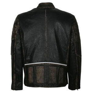 Chaquetas de Cuero Genuino para Motociclistas, Impermeables, con Protecciones, para Hombre, Nueva Colección de Invierno, Más Vendidas - Product Image 3