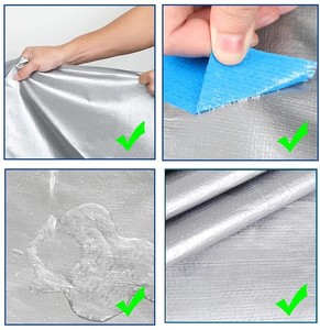 Le camion de bâche en PVC de haute qualité couvre les feuilles de bâche imperméables techniques tissées par plaine bâches enduites tissées bâches en PVC tissées - Product Image 1