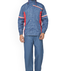 New RTS Custom Logo Men's Nylon <b>Wind</b> <b>Breaker</b> Contrast Panel With Pant Set For Summer Breathable Set Highstreet Zipper Jacket - Product Image 4