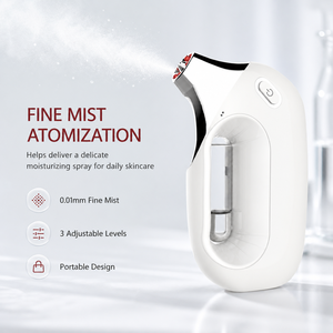 High Pressure Oxygen Injector Skin Rejuvenation Hydrating Oxygen Jet Facial Sprayer with <b>Red</b> Blue Light for Home and Salon Use - Product Image 3