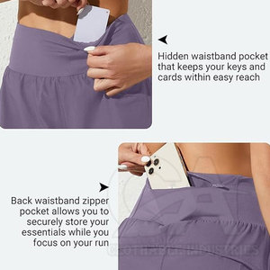 Shorts de sport compressifs pour femmes, shorts de fitness extensibles, shorts de course à séchage rapide, shorts d'exercice respirants pour le yoga - Product Image 5