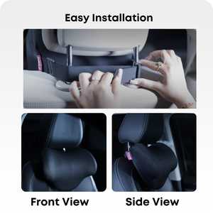 Hot Selling Car Seat <b>Headrest</b> Neck <b>Pillow</b> with Memory Foam Lumbar Support Washable for Driving and Everyday Life - Product Image 4
