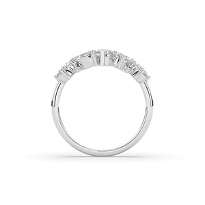 Anillo de Lujo para Mujer Luxeshine con Diamante Ovalado Brillante de 0.95 Quilates Cultivado en Laboratorio, Color E, Oro Sólido de 14K, Certificado IGI - Product Image 6