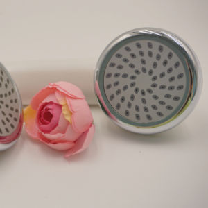 White Chrome-Plated Hand <b>Shower</b> <b>Head</b> Chrome Lid ABS Plastic Customized Installation High <b>Pressure</b> Water Saving Modern Design for - Product Image 1