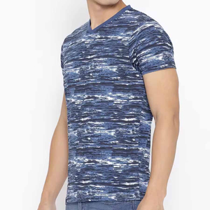 เสื้อยืดผู้ชายแฟชั่นฤดูร้อน ผ้าฝ้ายถัก 100% พิมพ์ลายแบบซับลิเมชั่น ขายดีที่สุด สวมใส่สบาย ระบายอากาศได้ดี คุณภาพสูง รับสั่งทำ - Product Image 2