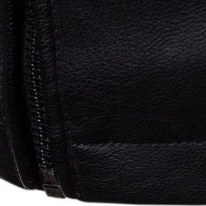 Chaquetas de Motocicleta Unisex al por Mayor, de Piel de Oveja y Lona, con Logotipo Frontal, Ropa Exterior Protectora para Uso Diario o de Turismo - Product Image 2