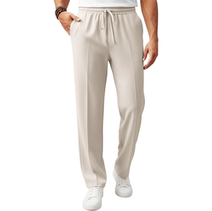 Premium <b>Men's</b> Sweatpants Straight Fit Casual Lightweight Soft Breathable Eco-Friendly Durable Worsted Fabric Quick Dry for - Product Image 1