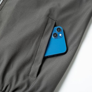 Top Trending Design Wholesale Custom Made Casual Style Fleece Winter Men's Customized <b>Baseball</b> <b>Bomber</b> <b>Jackets</b> Front Waterproof - Product Image 4