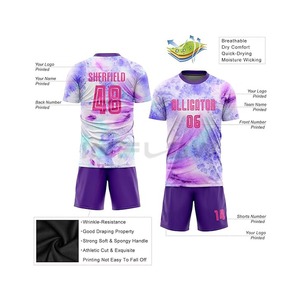 Maillot de football personnalisé respirant pour les supporters de la Copa America - Argentine Brésil Mexique États-Unis |   T-shirt unisexe adulte à séchage rapide 100% polyester - Product Image 6