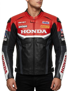 Zonda MotoCP <b>Racing</b> <b>Jacket</b>/Chaqueta Stylish Leather Riding Gear Protection Level 2 CE Certified - Product Image 1