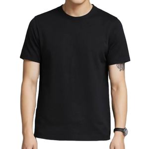 Venta al por mayor unisex 100% algodón camiseta de manga larga OEM personalizado Logotipo de moda cuello 200g peso Unisex Camiseta de manga larga OEM personalizado - Product Image 1