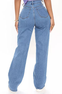 Jean large et élégant pour femme, nouvelle collection, jean ample streetwear confortable pour femme - Product Image 4
