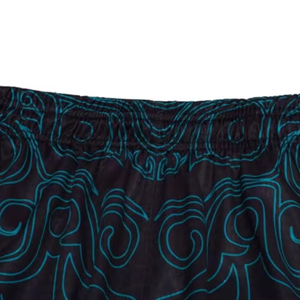 Ensemble de maillots de basket-ball sublimés personnalisés pour hommes, débardeur sans manches et short imprimés, respirants, à taille élastique, en polyester - Product Image 4