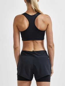 Women's Lightweight Simple Racer-Back Sports <b>Bra</b> for Yoga & Running High Elastic Polyester/Cotton High Support Four-Way <b>Stretch</b> - Product Image 4
