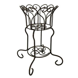 High Selling Durable Iron Flower <b>Pot</b> <b>Stand</b> Suitable For Heavy Planters Home Garden Balcony Indoor Outdoor Plant Display - Product Image 6