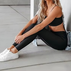 Leggings de Cintura Alta para Mujer, Control de Abdomen, Pantalones de Yoga Suaves como la Mantequilla, Leggings Deportivos para Gimnasio, Entrenamiento y Running - Product Image 1