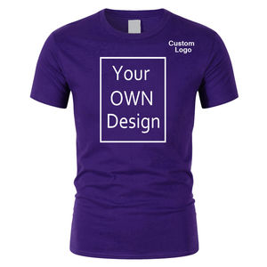 T-shirts à manches courtes pour hommes, service OEM, personnalisez votre propre logo, 100% coton, été, rouge, noir, ligne, t-shirt pour hommes en vente - Product Image 5