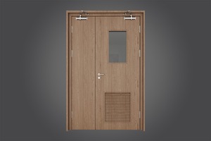 Puerta Cortafuego de Madera de Alta Calidad para Hospitales y Centros Médicos, Disponible para Suministro Mundial - Product Image 3